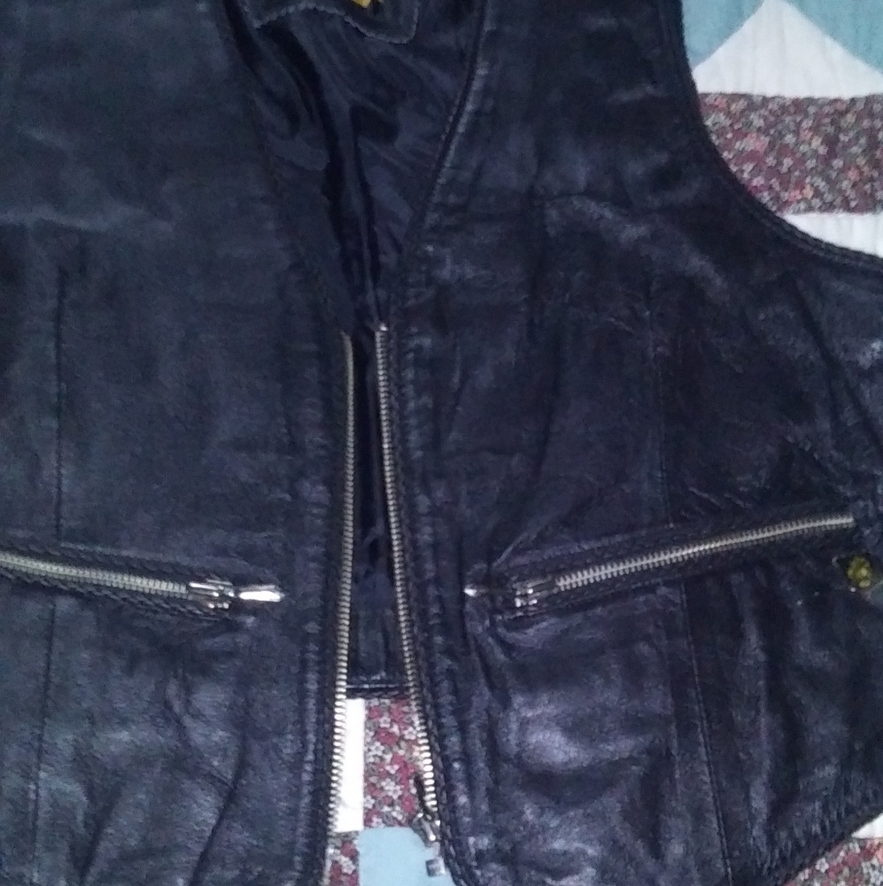 HARLEY DAVIDSON LEATHER VEST